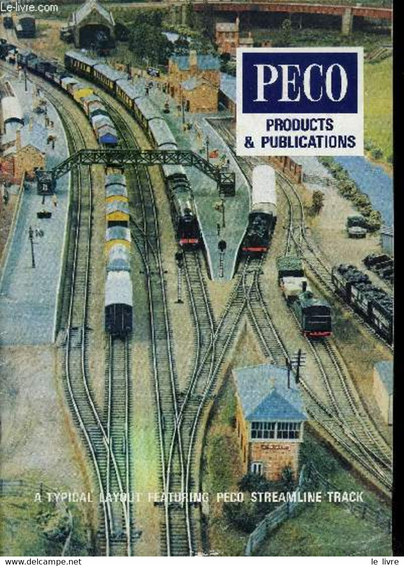 CATALOGUE PECO PRODUCTS & PUBLICATIONS - A TYPICAL LAYOUT FEATURING PECO STREAMLINE TRACK - COLLctif - 0 - Model Making