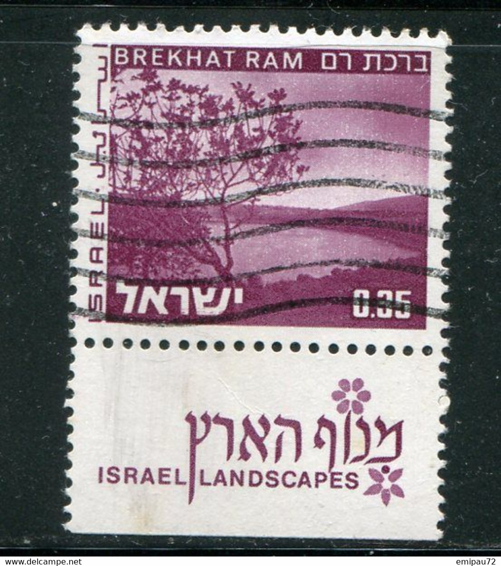 ISRAEL- Y&T N°534- Oblitéré - Usati (con Tab)