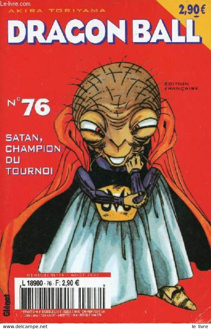 Dragon Ball N°76 - Satan, Champion Du Tournoi - Akira Toriyama - 2002 - Autres & Non Classés