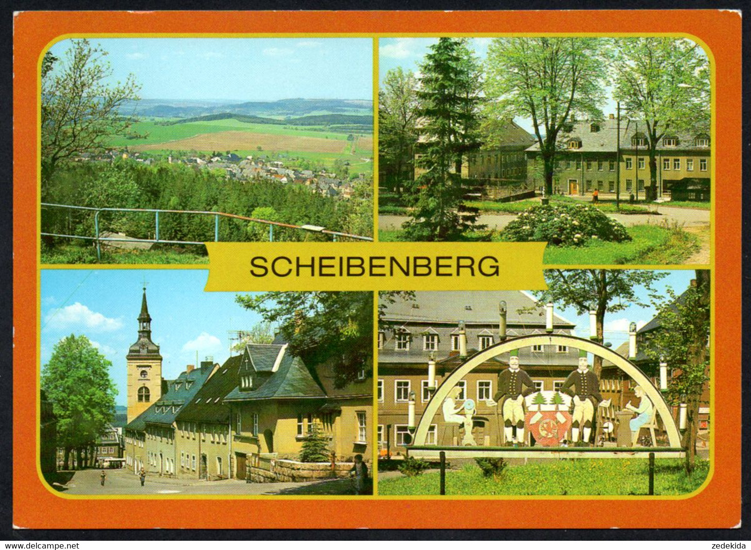 E3629 - Scheibernberg - Bild Und Heimat Reichenbach - Scheibenberg