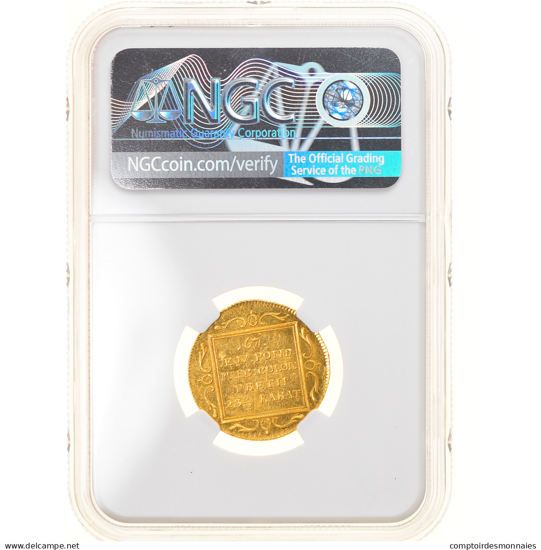 Monnaie, Etats Allemands, HAMBURG, Ducat, 1808, Hambourg, NGC, MS61, SUP+, Or - Gold Coins