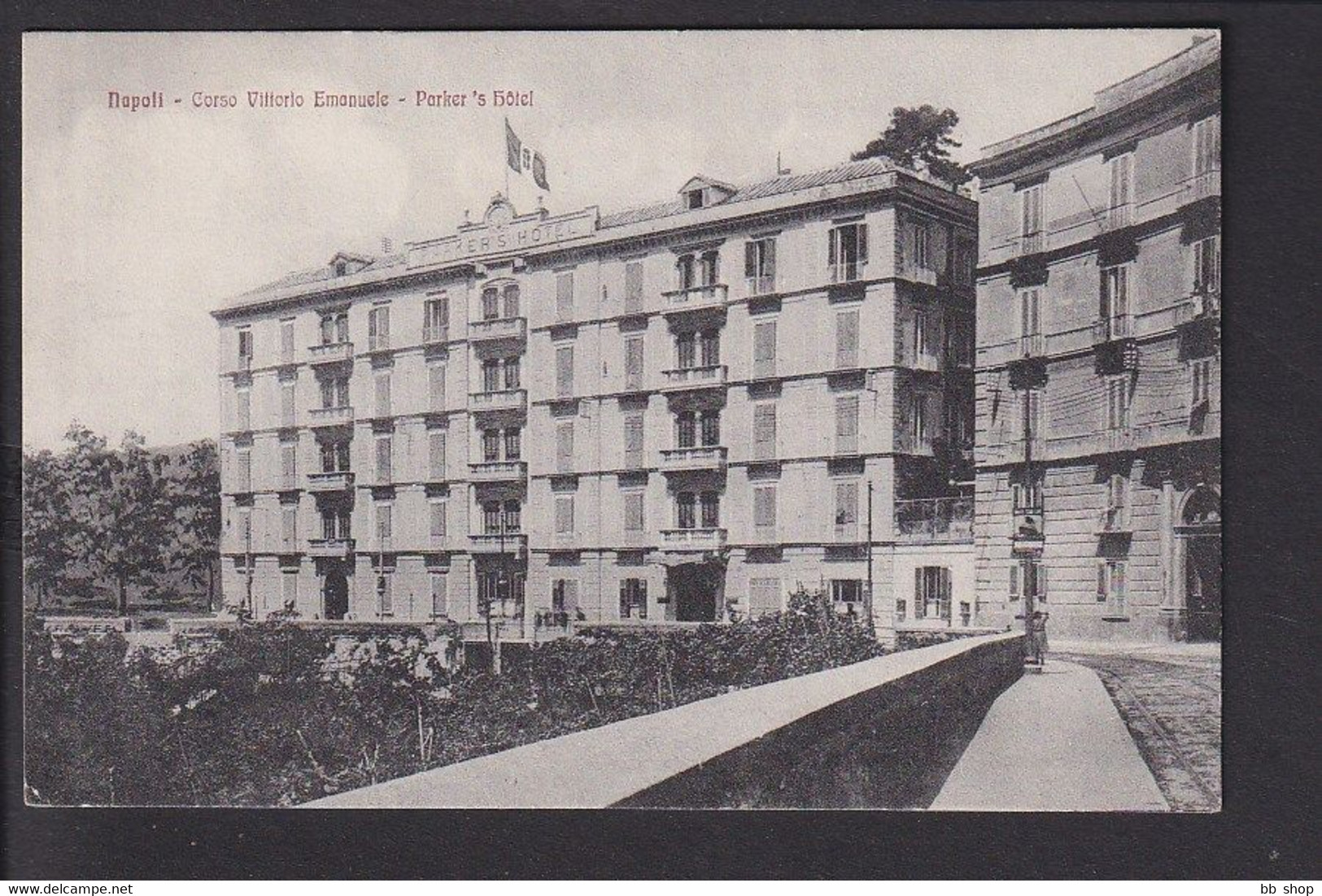 D33 /   Napoli Neapel Parker Hotel Um 1915 - Andere & Zonder Classificatie