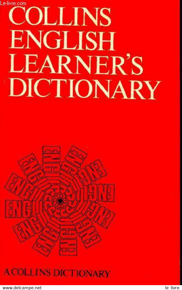 Collins English Learbner's Dictionary - Collectif - 1974 - Dizionari, Thesaurus