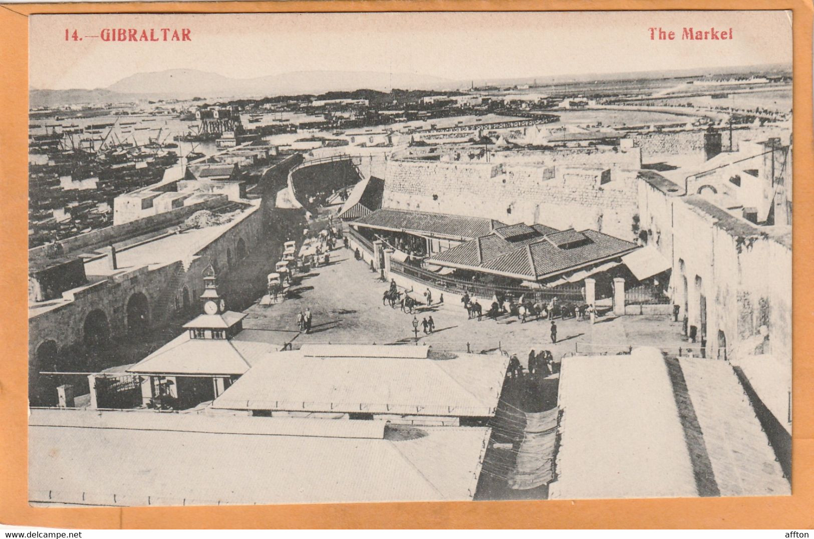 Gibraltar 1906 Postcard - Gibilterra