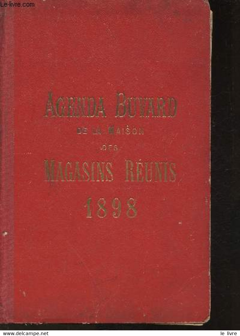 Agenda Buvard Pour 1898 - Collectif - 1898 - Agenda Vírgenes