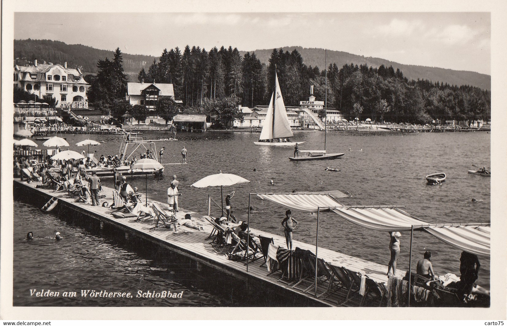 Autriche - Velden Am Wörther See - Schlossbad - Bains Sports - Bâteaux Voile - Velden