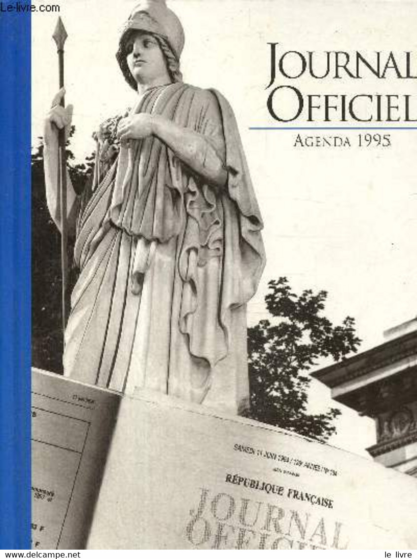Journal Officiel Agenda 1995 - Collectif - 0 - Blanco Agenda
