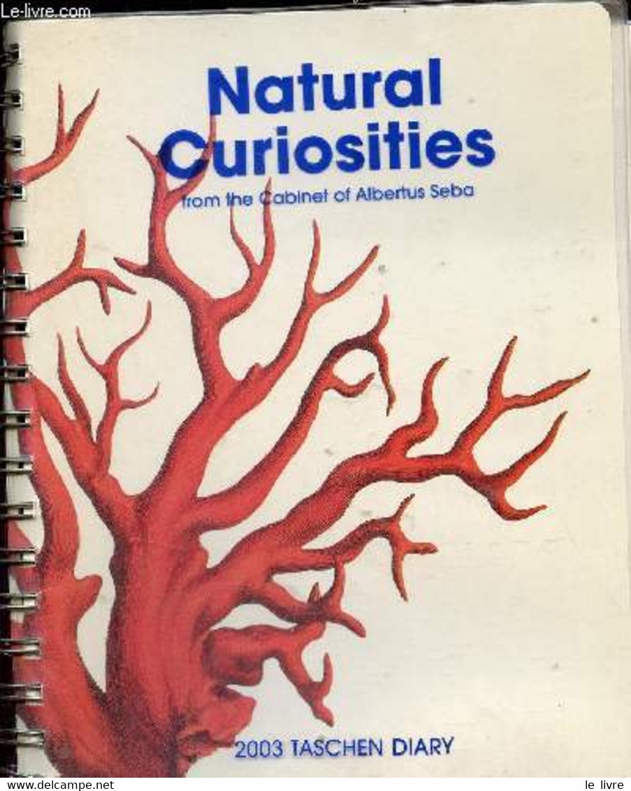 Natural Curiosities From The Cabinet Of Albertus Seba - 2003 Taschen Diary. - Collectif - 2002 - Blanco Agenda