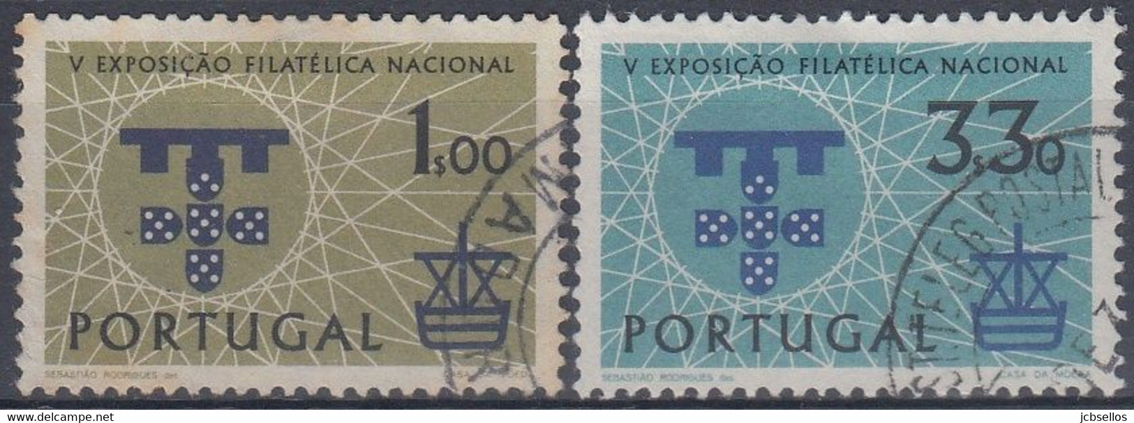 PORTUGAL 1960 Nº 881/882 USADO - Usado