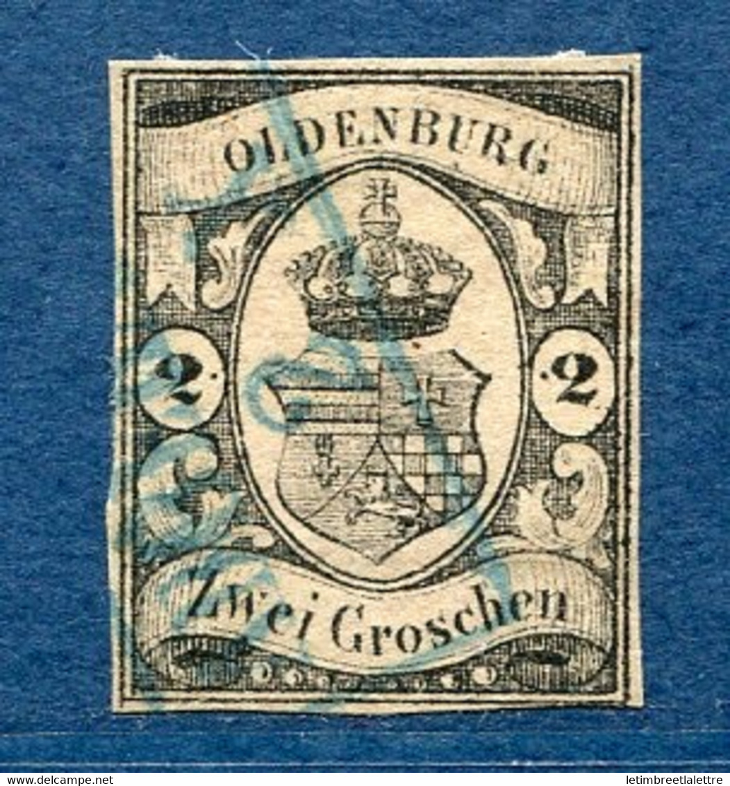 ⭐ Oldenbourg - YT N° 7 - Oblitéré - 1858 ⭐ - Oldenbourg