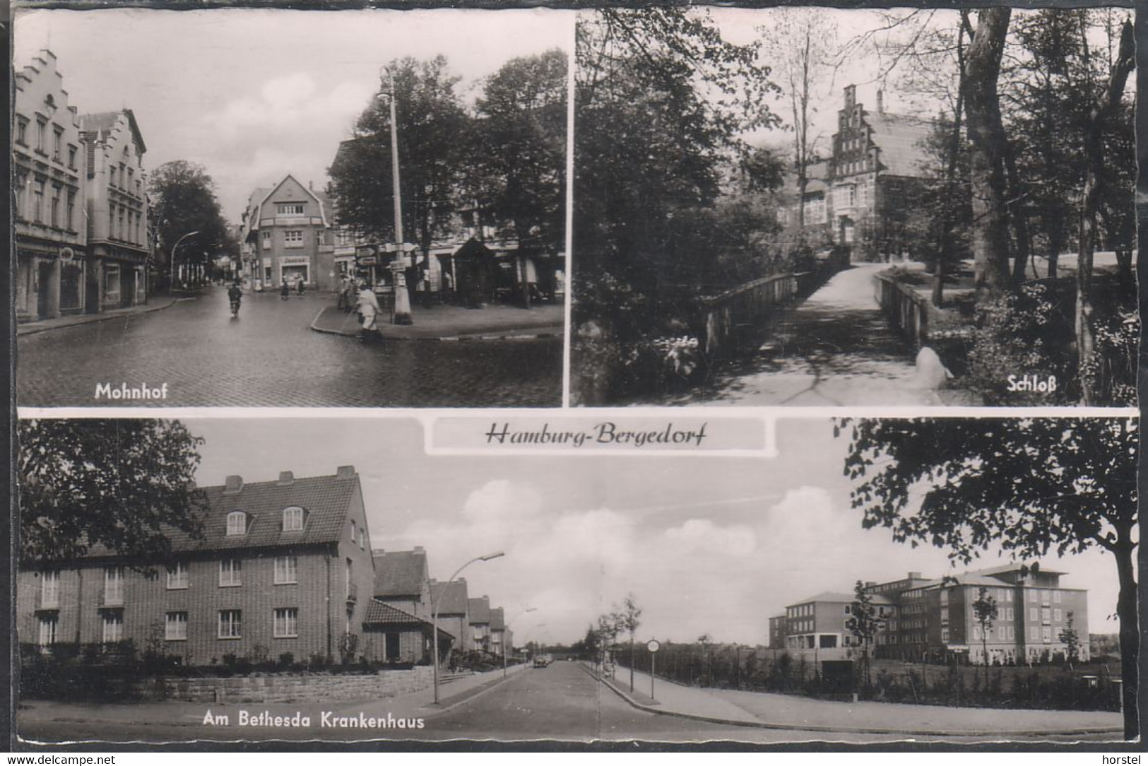 D-21029 Hamburg - Bergedorf - Alte Ansichten - Mohnhof - Am Krankenhaus - Nice Stamp 1957 - Bergedorf