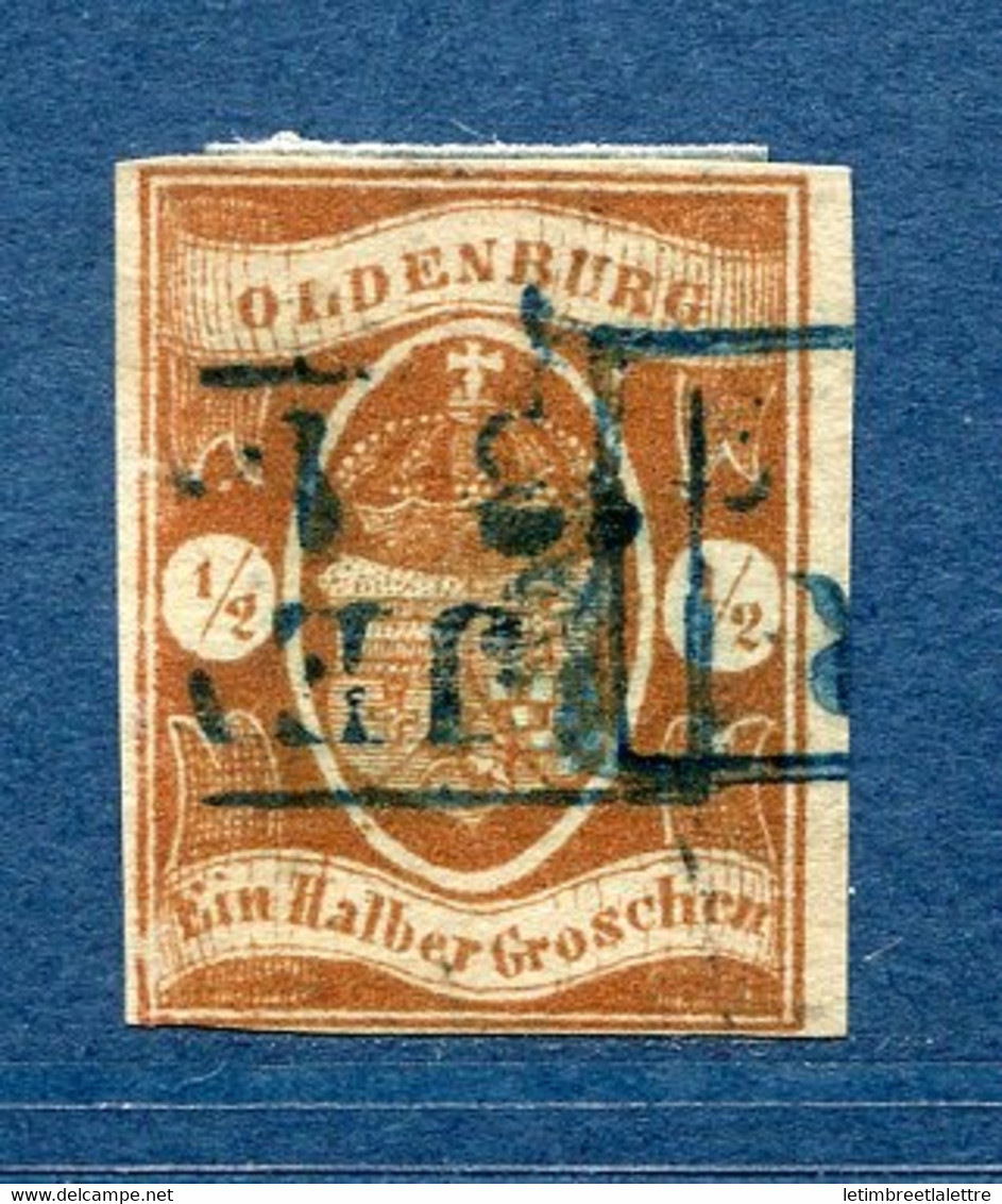 ⭐ Oldenbourg - YT N° 11 - Oblitéré - 1860 ⭐ - Oldenburg