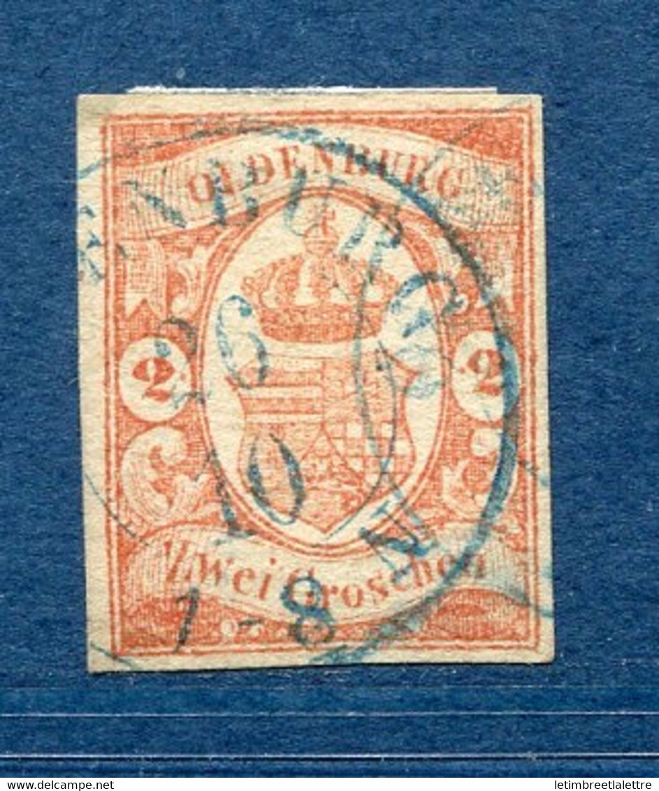 ⭐ Oldenbourg - YT N° 13 - Oblitéré - 1860 ⭐ - Oldenbourg