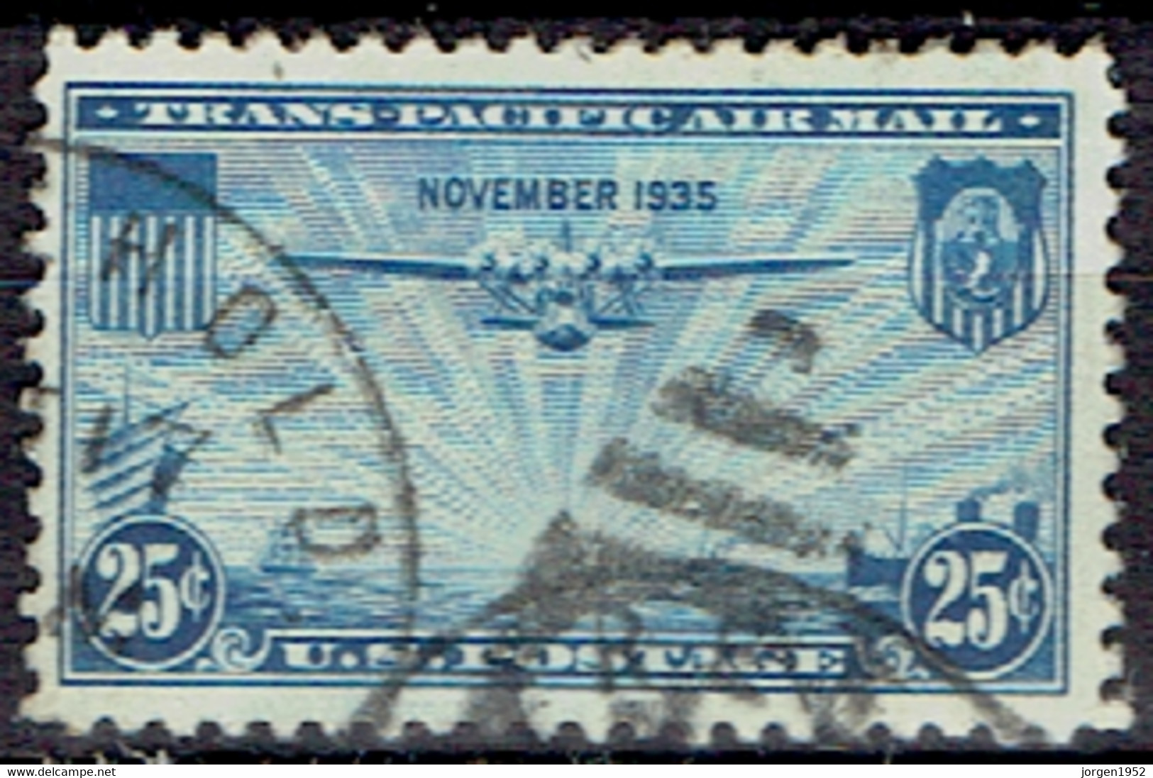 UNITED STATES #   FROM 1935  MICHEL 380 - 1a. 1918-1940 Usati