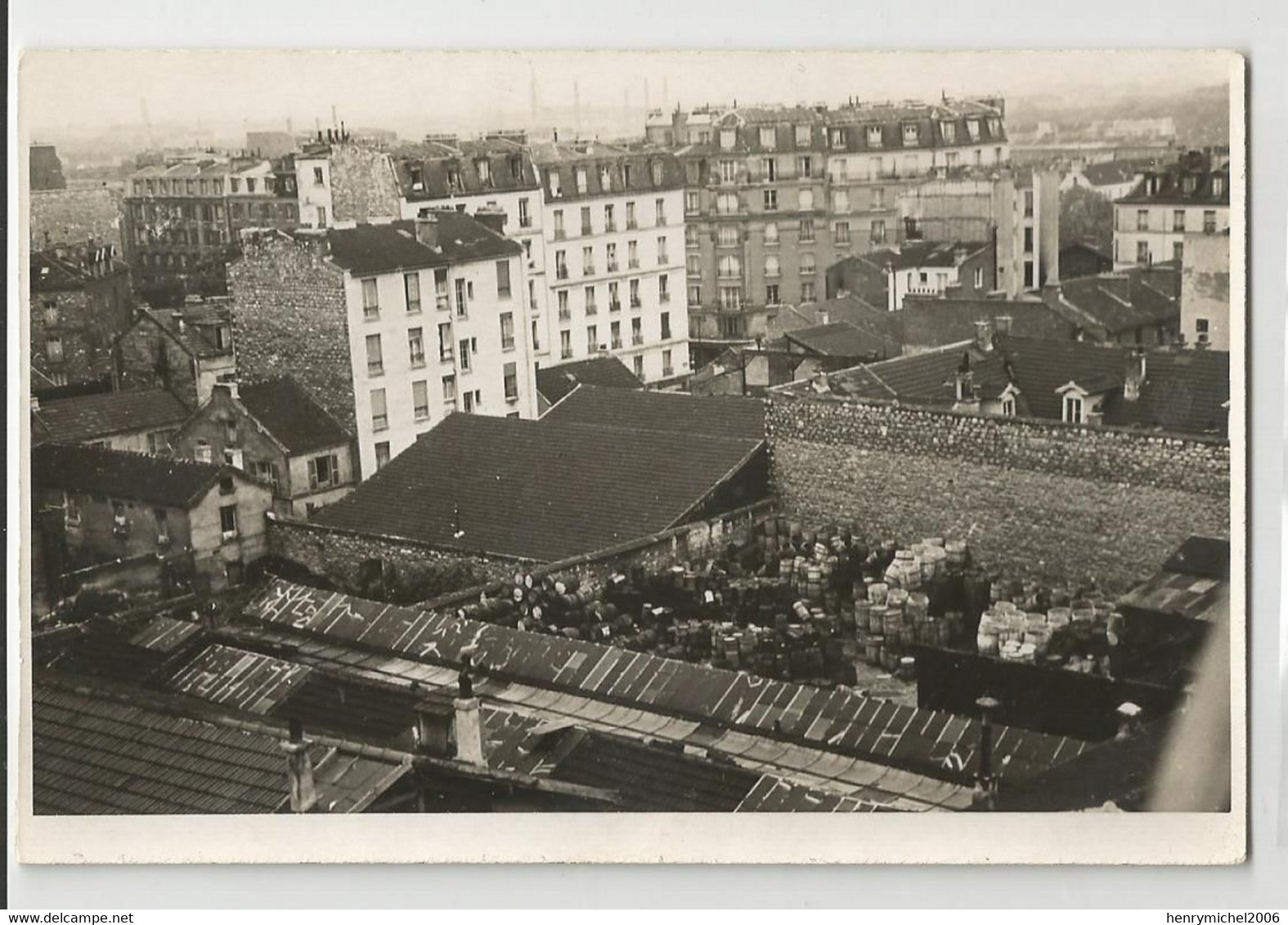 Carte Photo Vue D'ensemble Général  Stock Tonneaux A Lyon ? - Te Identificeren