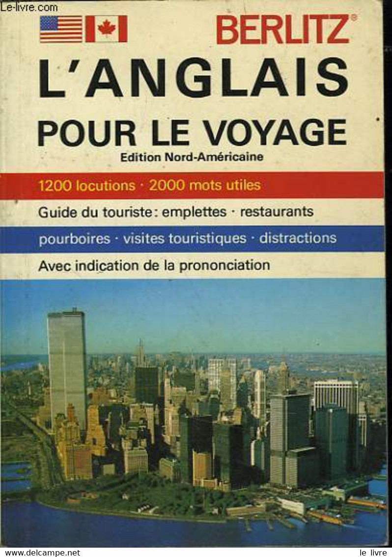 L'ANGLAIS POUR LE VOYAGE - COLLECTIF - 1974 - Diccionarios