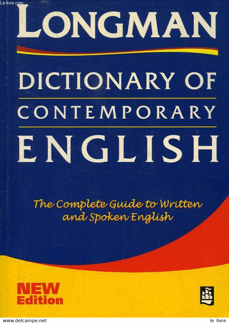 LONGMAN DICTIONARY OF CONTEMPORARY ENGLISH - COLLECTIF - 1995 - Dictionaries, Thesauri