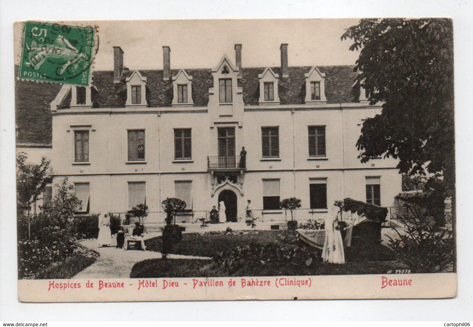 - CPA HOSPICES DE BEAUNE (21) - Hôtel Dieu 1914 - Pavillon De Bahèzre - Editions Ronco - - Beaune