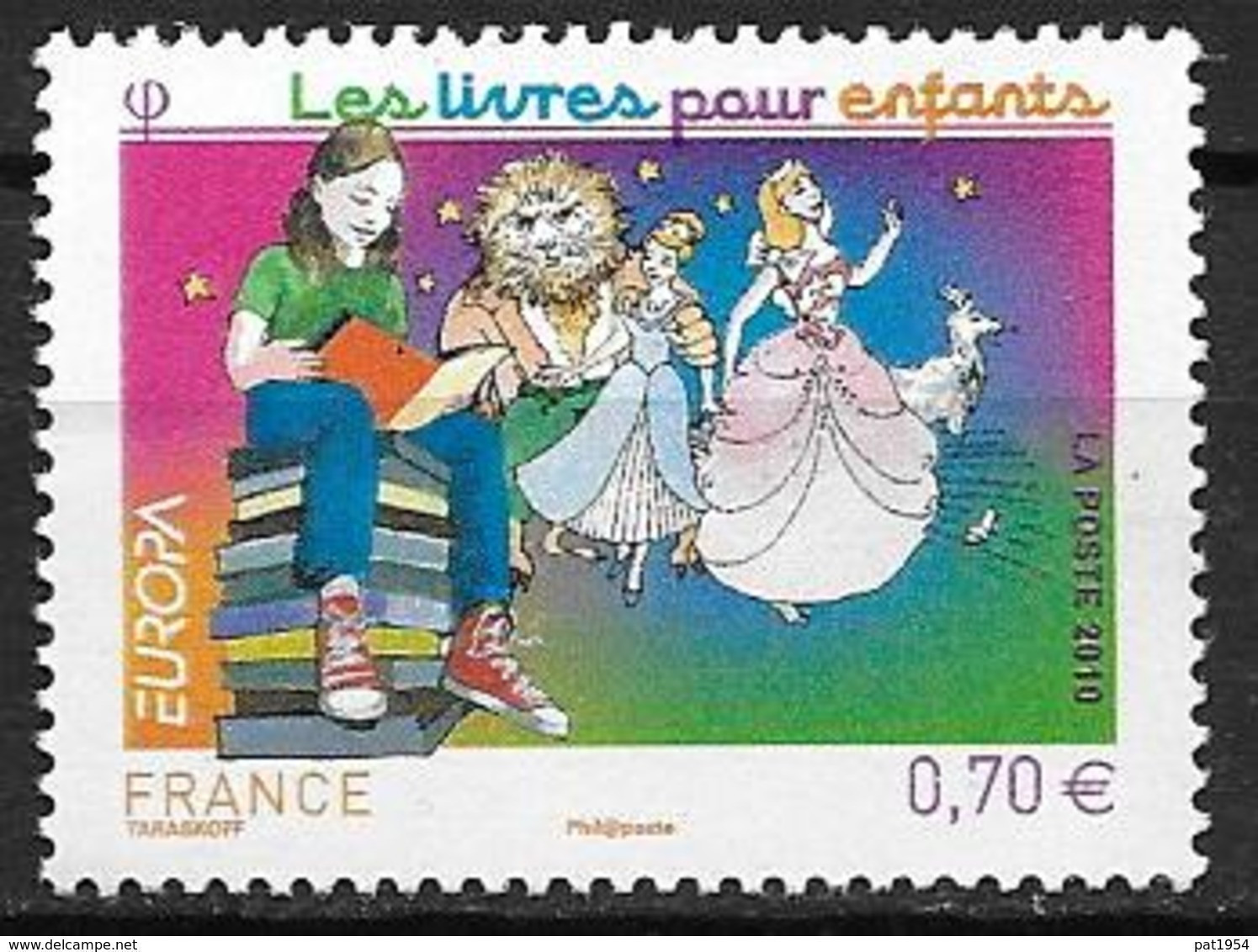 France 2010 N° 4445 Neuf Europa Livres Pour Enfants, à La Faciale - Ungebraucht