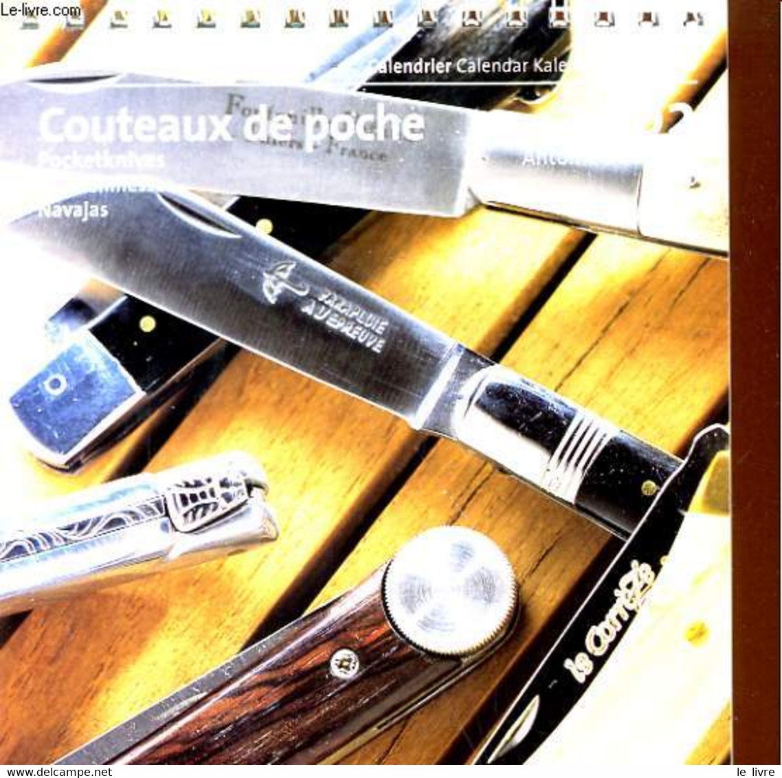 CALENDRIER COUTEAUX DE POCHE 2002 - COLLECTIF - 2002 - Agendas & Calendarios