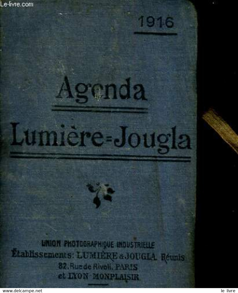 Agenda Lumière-Jougla. 1916 - Collectif - 1916 - Agendas Vierges