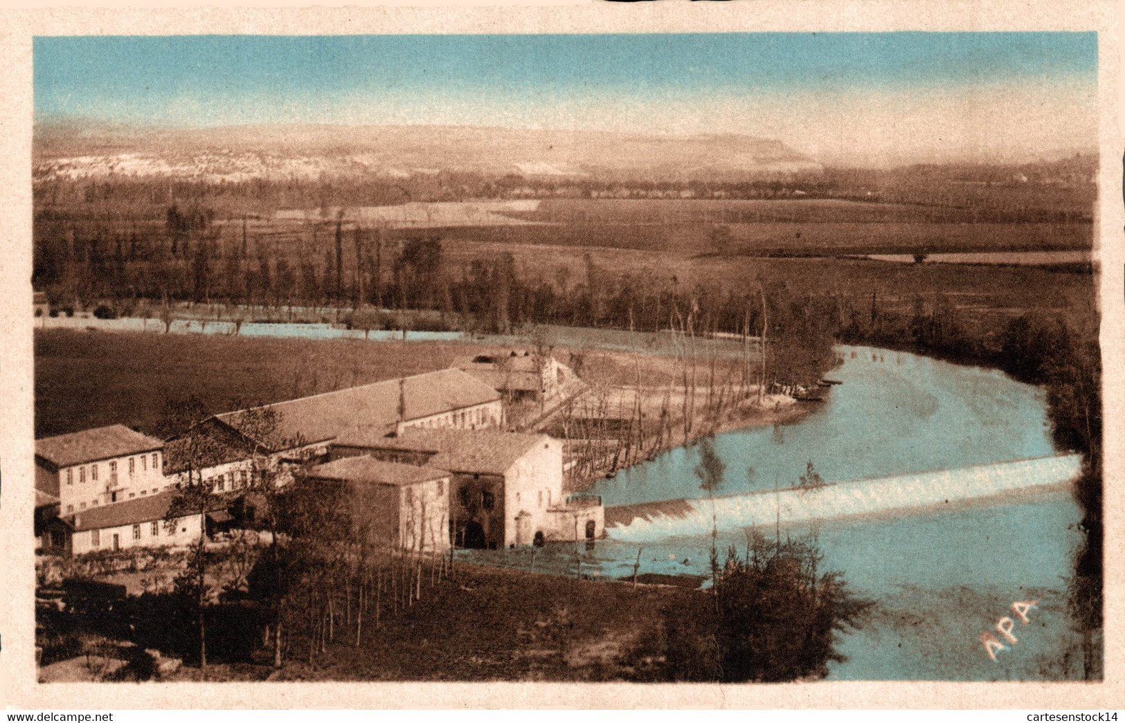 N°8438 Z -cpa Labruguière -usine De Délainage Et La Chaussée- - Labruguière