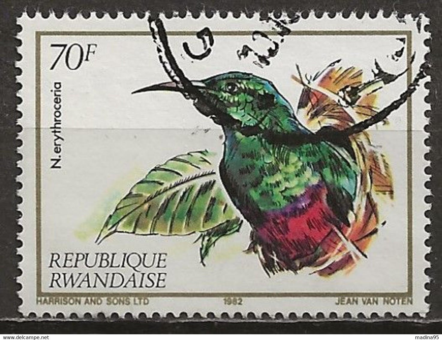 RWANDA: Obl., N° YT 1098, TB - Oblitérés