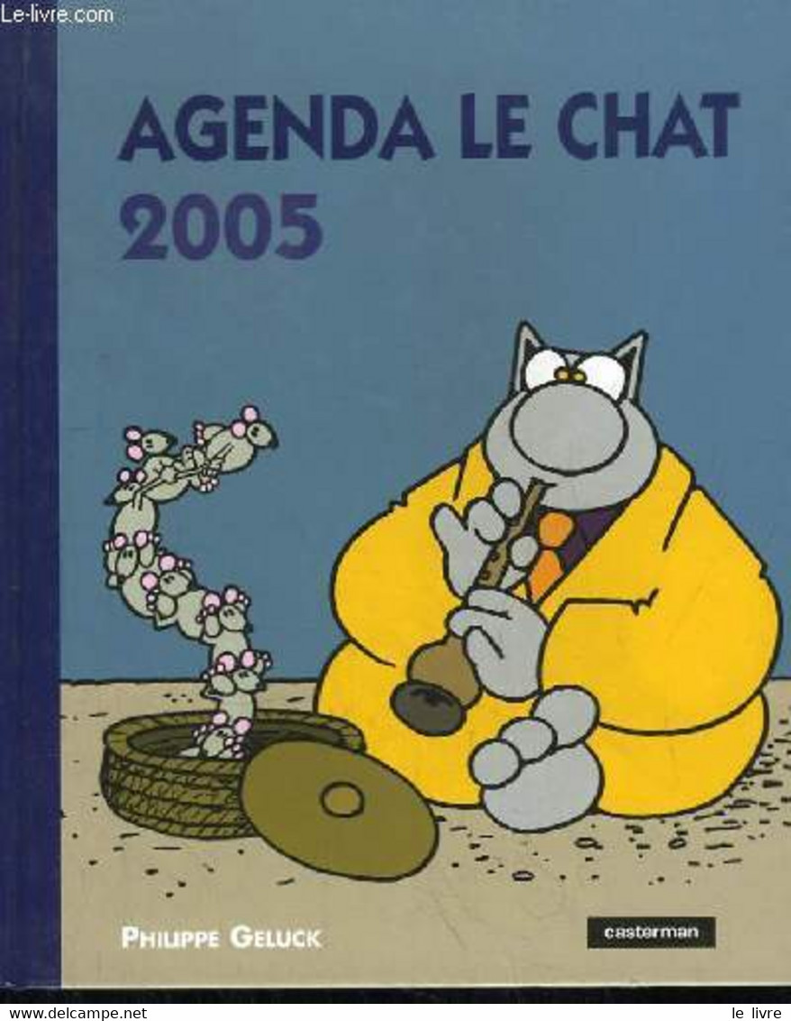 Agenda Le Chat, 2005 - GELUCK Philippe - 2005 - Agenda Vírgenes