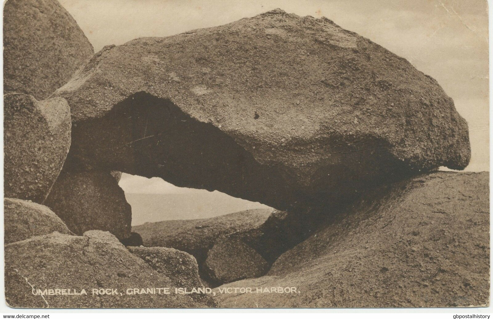 SOUTH AUSTRALIA 1920 Used Pc GRANITE ISLAND, VICTOR HARBOR - Victor Harbor