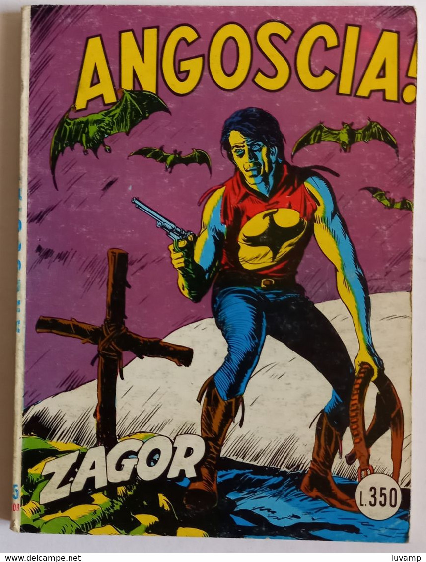 ZAGOR ZENITH  ROSSO PRIMA RISTAMPA - N.  85 (CART 42) - Zagor Zenith