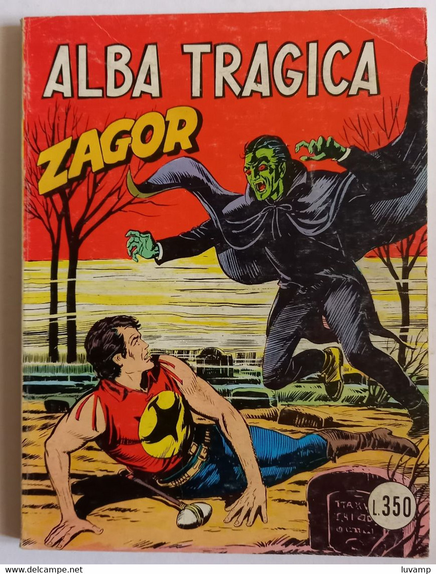 ZAGOR ZENITH  ROSSO PRIMA RISTAMPA - N.  87 (CART 42) - Zagor Zenith