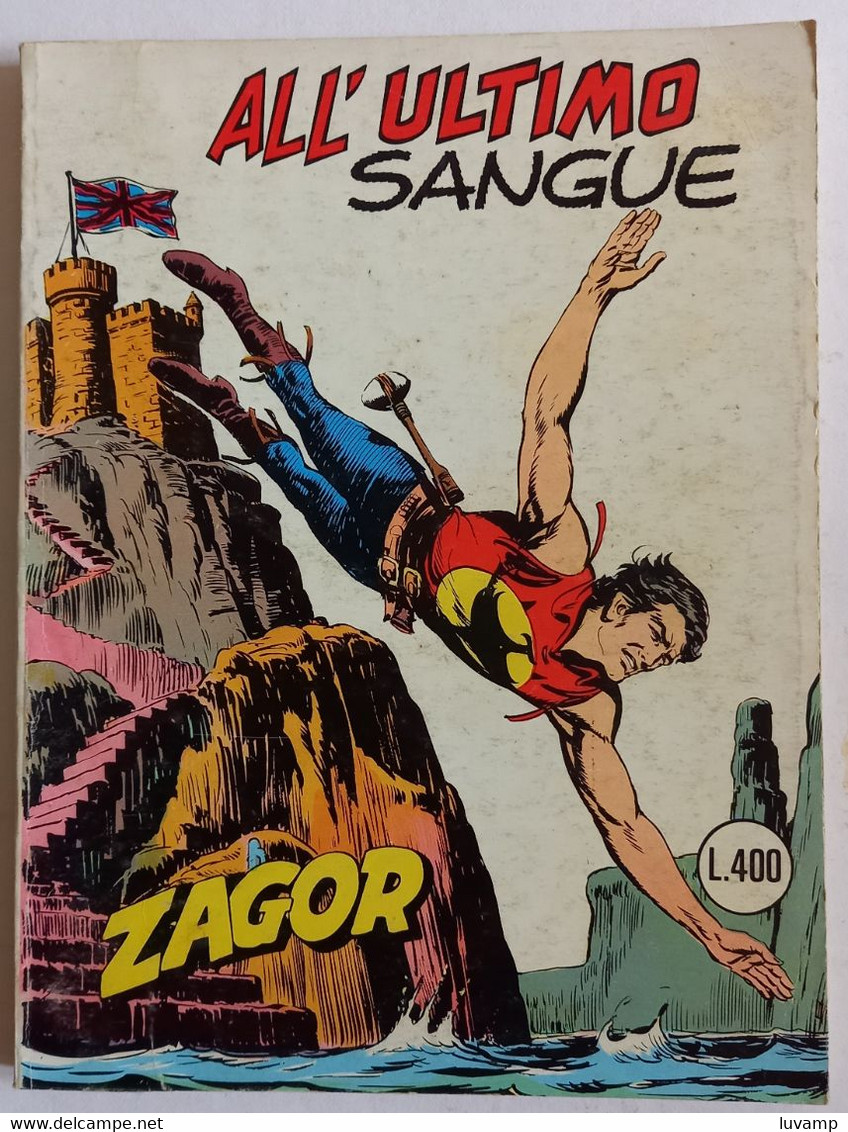 ZAGOR ZENITH  ROSSO PRIMA RISTAMPA - N.  92  (CART 42) - Zagor Zenith