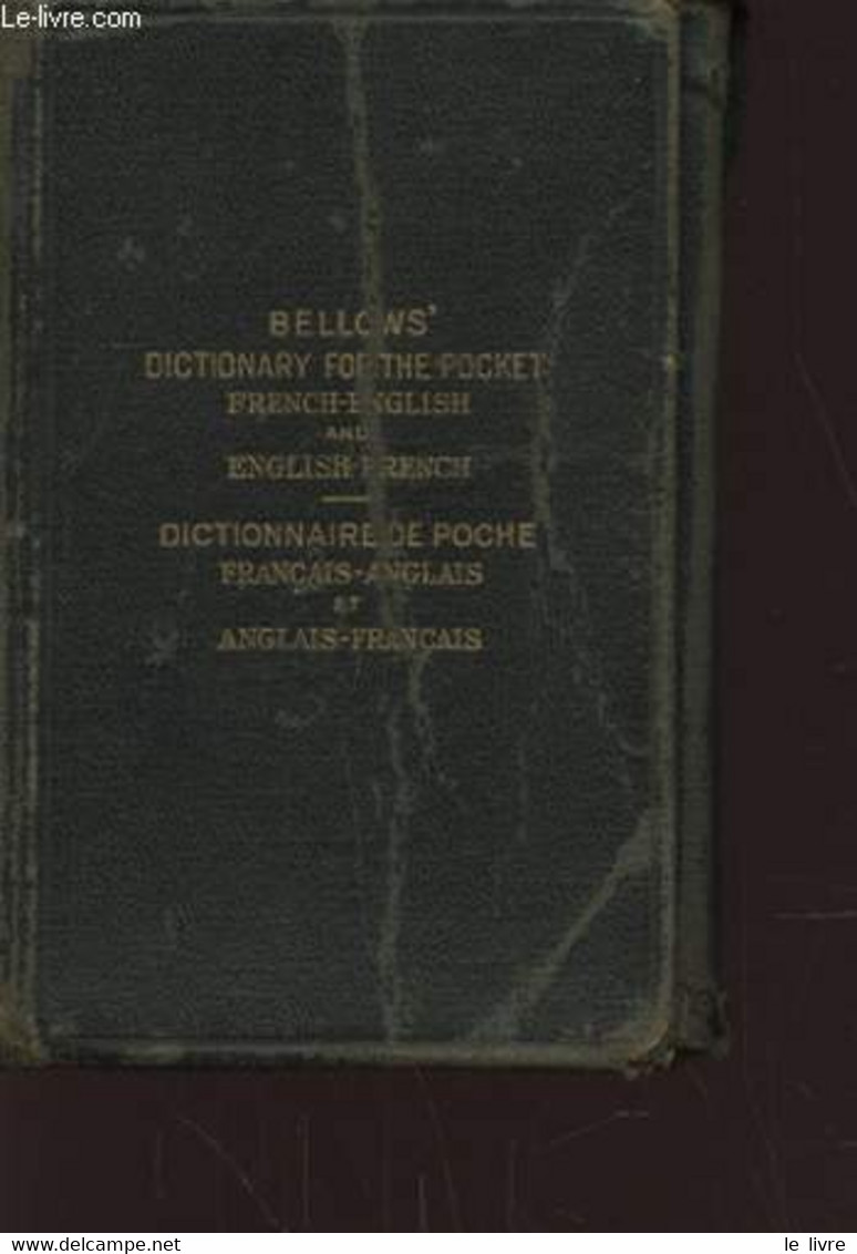 DICTIONNAIRE DE POCHE FRANCAIS ANGLAIS ET ANGLAIS FRANCAIS - COLLECTIF - 0 - Dictionaries, Thesauri