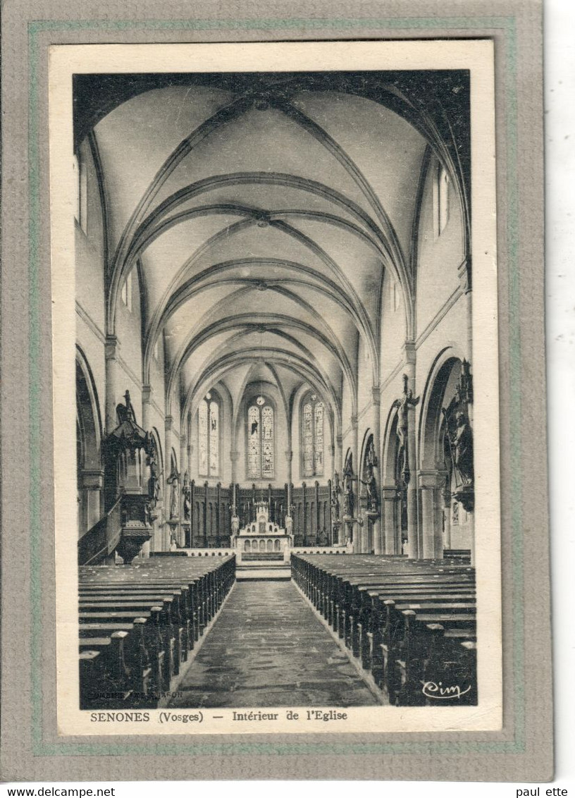 CPA - (88) SENONES - Aspect De L'intérieur De L'Eglise En 1944 - Senones