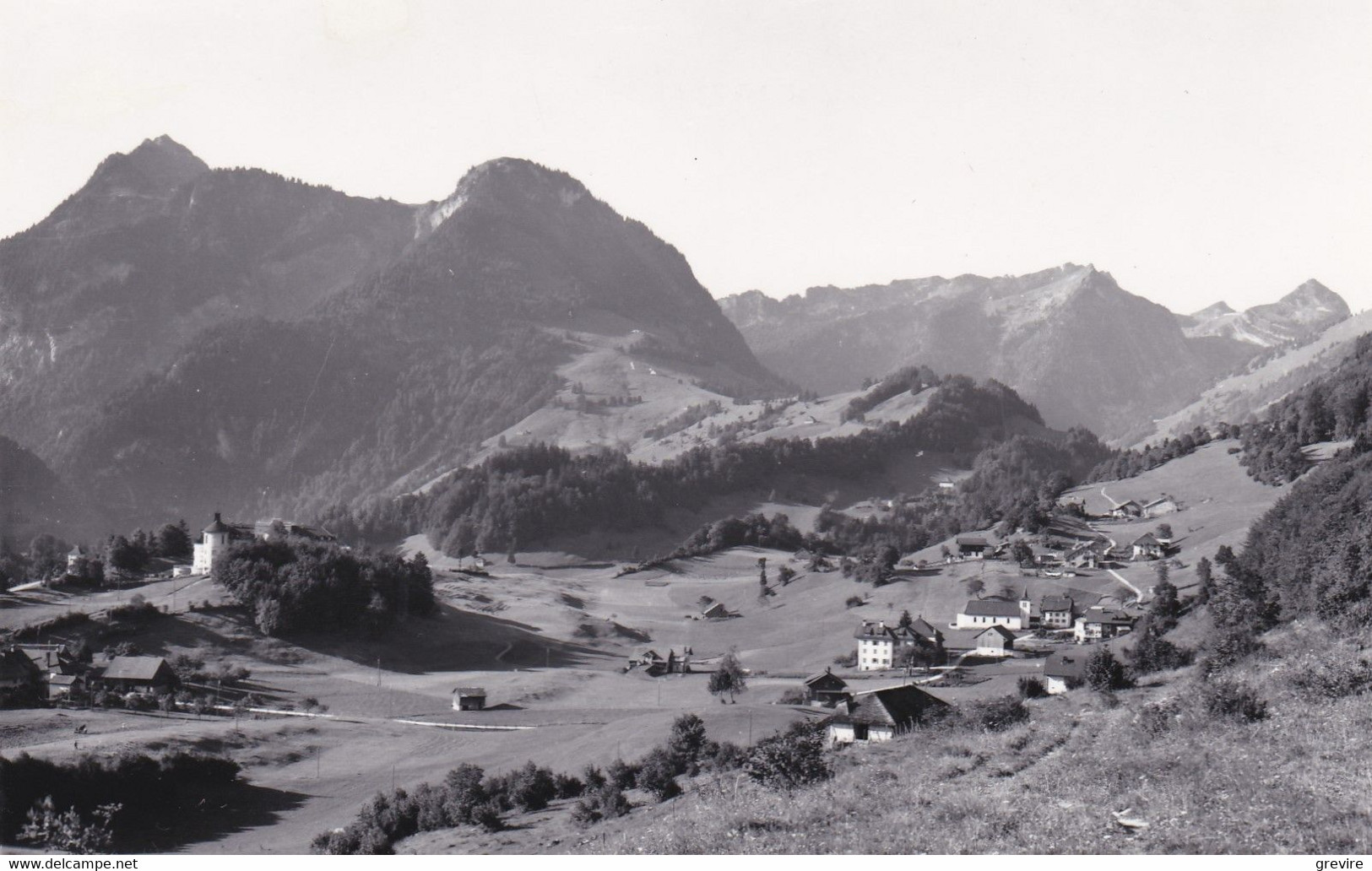 Les Sciernes D'Albeuve, Vue Générale - Albeuve