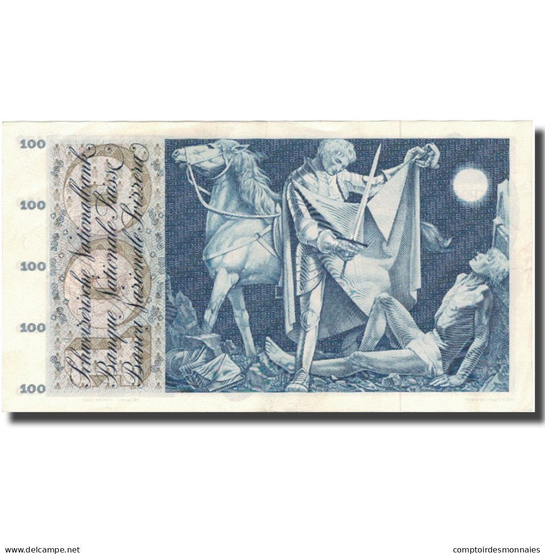 Billet, Suisse, 100 Franken, 1969, 1969-01-15, KM:49k, TTB - Suisse