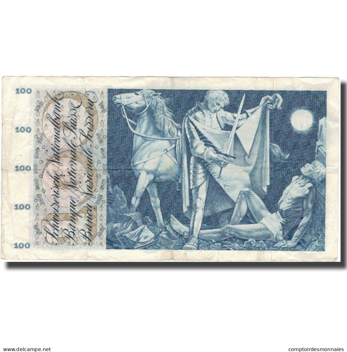 Billet, Suisse, 100 Franken, 1967, 1967-01-01, KM:49j, TB+ - Suisse