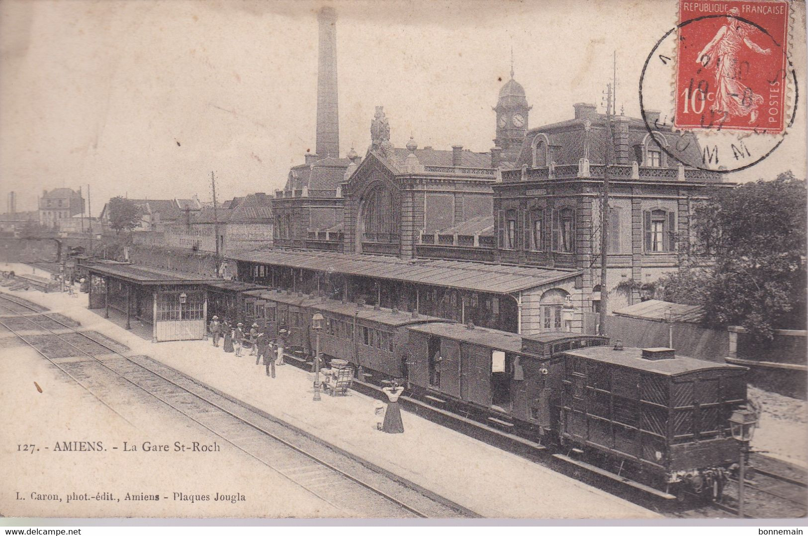 80 Amiens La Gare St Roch Trains - Amiens