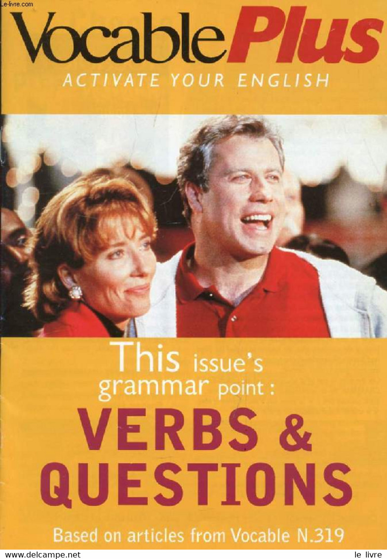 VOCABLE PLUS, ACTIVATE YOUR ENGLISH, N° 319, MAY 1998 (Contents: Choose The Right Present Tense. Sport The Mistake, Corr - Inglés/Gramática