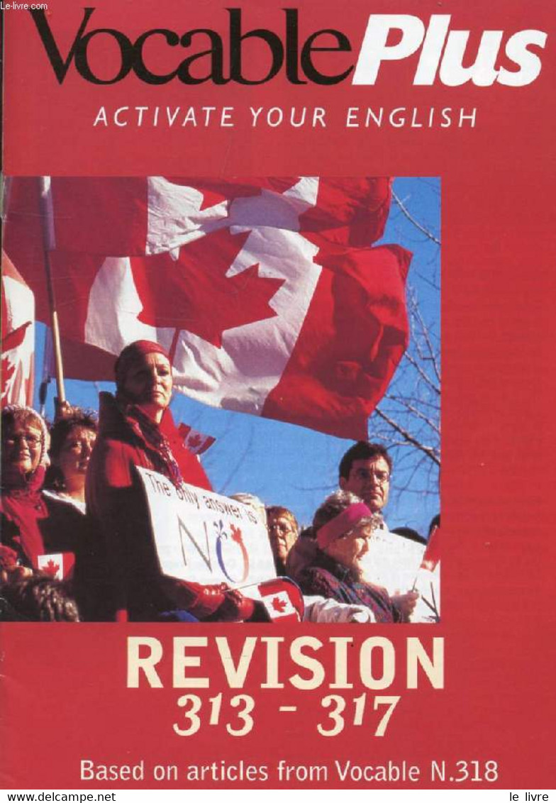 VOCABLE PLUS, ACTIVATE YOUR ENGLISH, N° 318, APRIL 1998 (Contents: Checklist, Grammar Revision. Giant Vocabulary Puzzle. - Englische Grammatik