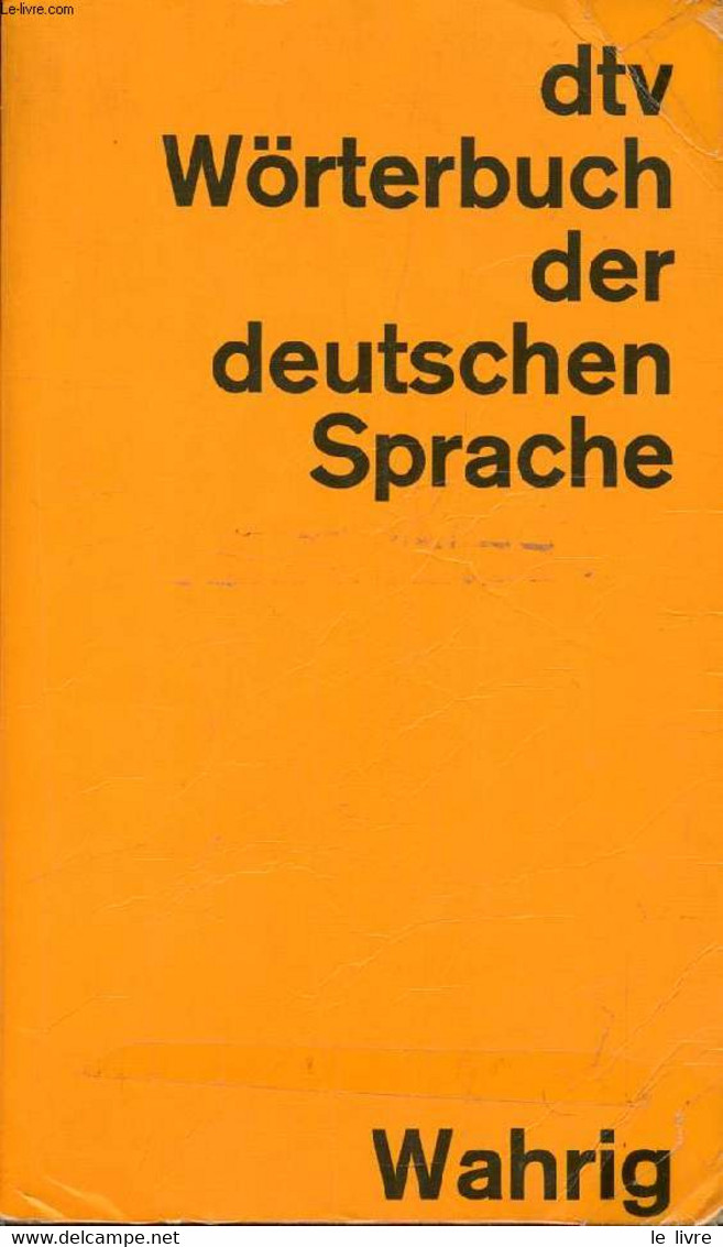 DTV-WÖRTERBUCH DER DEUTSCHEN SPRACHE - WAHRIG GERHARD - 1990 - Atlas