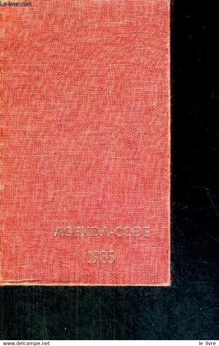 AGENDA-CODE - - COLLECTIF - 1984 - Terminkalender Leer