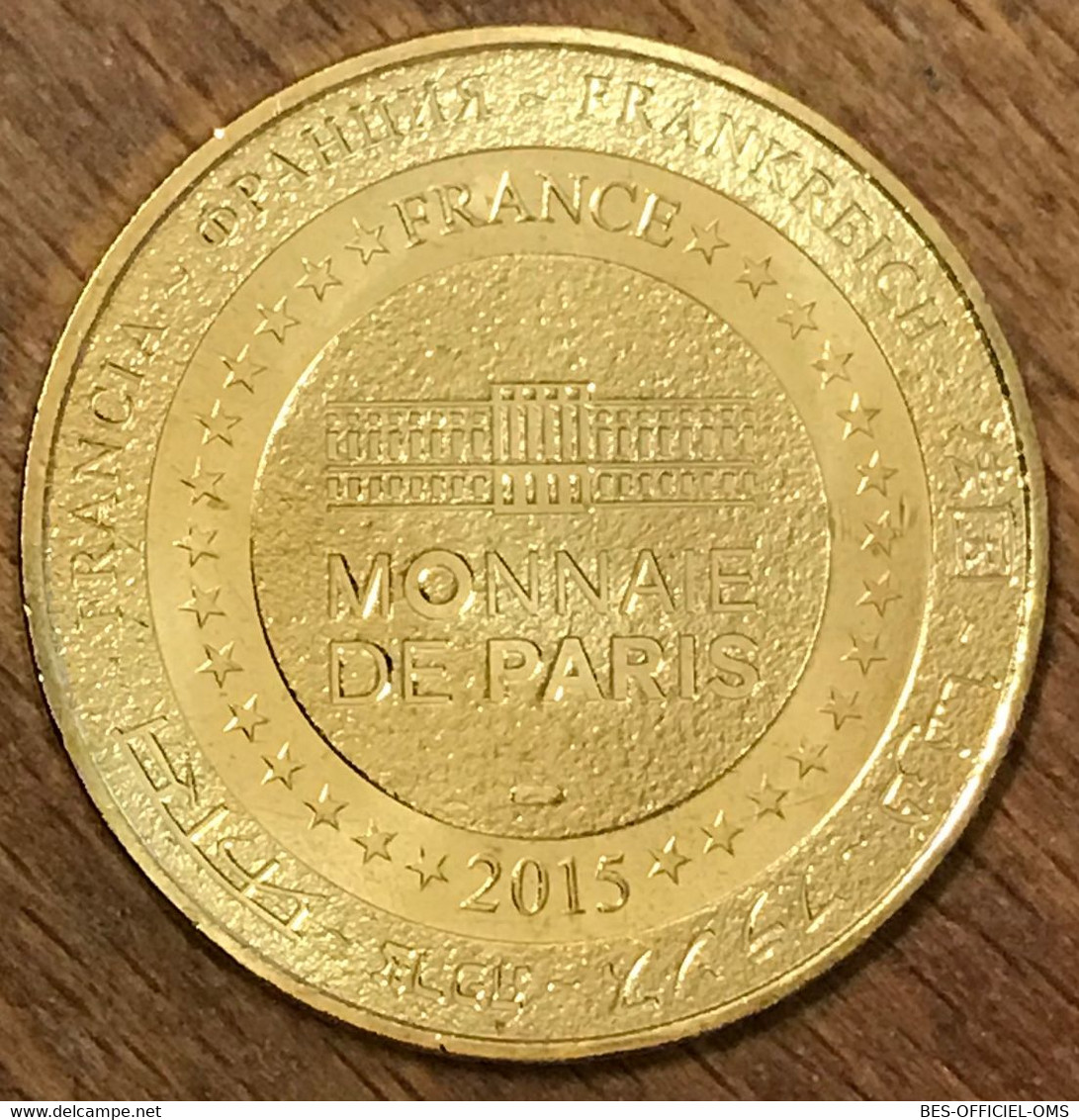 77 MAINCY NICOLAS FOUQUET MDP 2015 MÉDAILLE SOUVENIR MONNAIE DE PARIS JETON TOURISTIQUE MEDALS COINS TOKENS - 2015