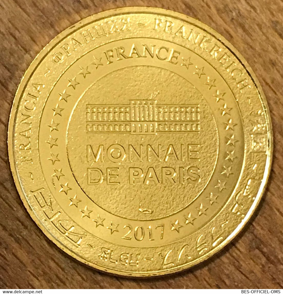 77 MAINCY VAUX LE VICOMTE MDP 2017 MÉDAILLE SOUVENIR MONNAIE DE PARIS JETON TOURISTIQUE MEDALS COINS TOKENS - 2017
