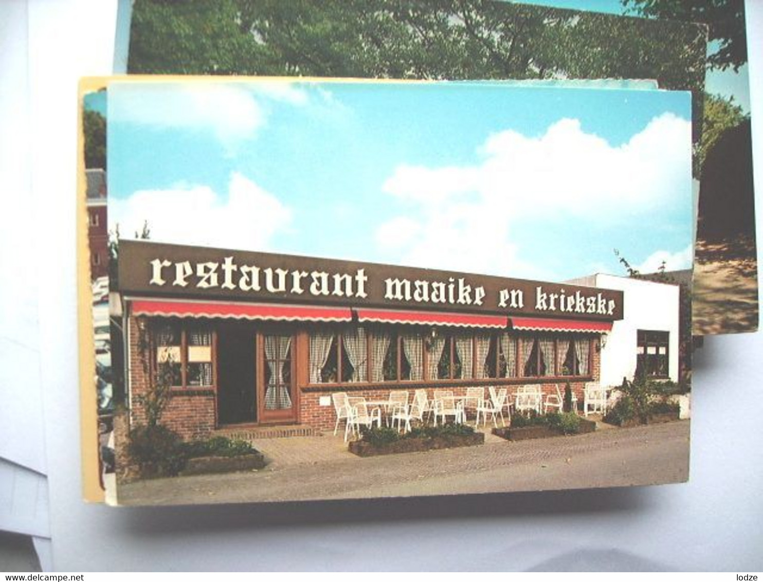 Nederland Holland Pays Bas Tiel Met Restaurant Maaike En Kriekske - Tiel