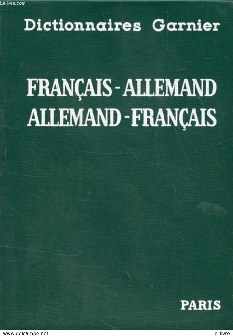 DICTIONNAIRE FRANCAIS-ALLEMAND ET ALLEMAND-FRANCAIS - ROTTECK K., KISTER G. - 1966 - Atlas