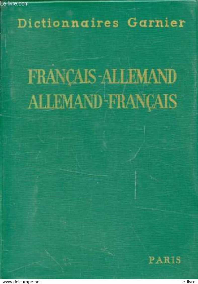 DICTIONNAIRE FRANCAIS-ALLEMAND ET ALLEMAND-FRANCAIS - ROTTECK K., KISTER G. - 1959 - Atlanten