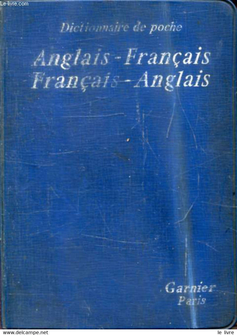 DICTIONNAIRE DE POCHE ANGLAIS-FRANCAIS ET FRANCAIS-ANGLAIS - VINCENT J. - 1960 - Wörterbücher