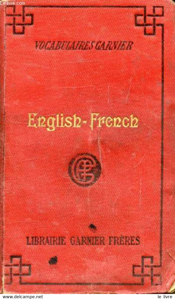NEW VOCABULARY, ENGLISH-FRENCH - Mc LAUGHLIN J. - 1915 - Dictionaries, Thesauri