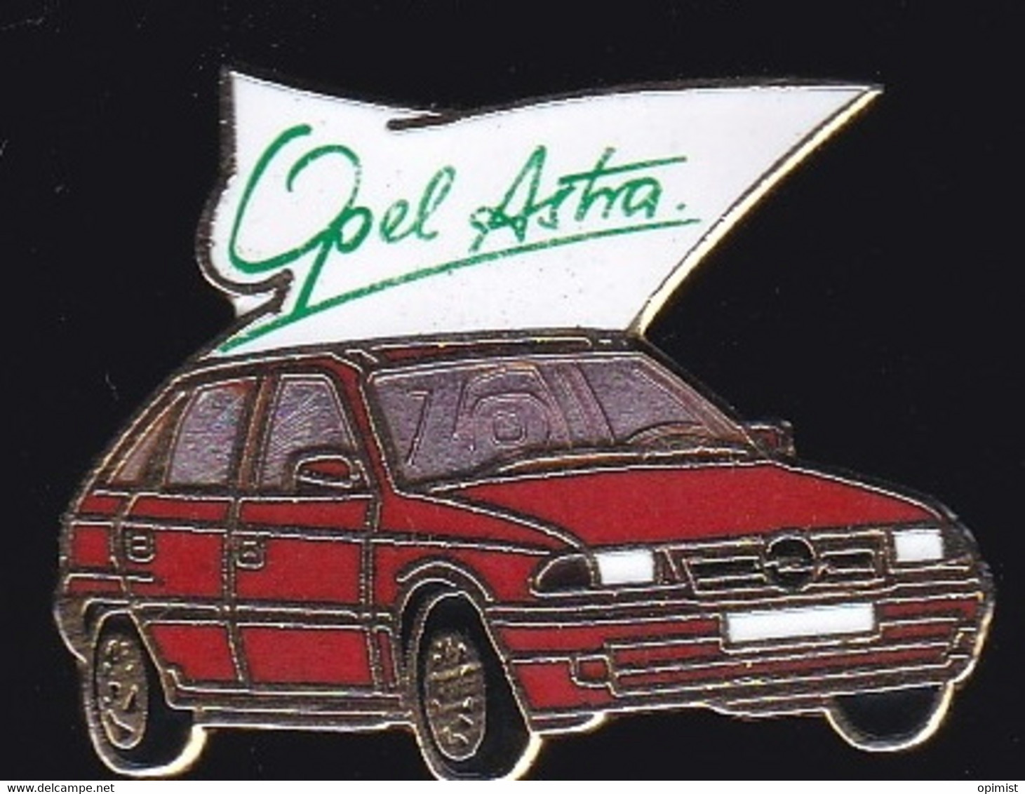 70268- Pin's. Automobile.Opel Astra.signé Démons Et Merveilles. - Opel
